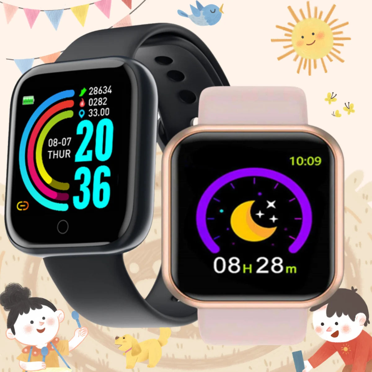 Smartwatch Fitness Monitor